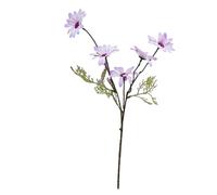 Gucagle Artificial Daisy Single Stem High Simulation Vivid Decorative Flower for Wedding Bedrooms Parks Offices Silk Cloth Plastic Iron Wire 50cm 5 Flower Heads (Purple)