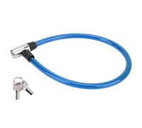 Gucagle Bike Lock Cable Sturdy Durable Steel Wire Portable Combination Lock for Motorcycle Gate Fence with 2 Keys 25.59 Inch Length (Blue)