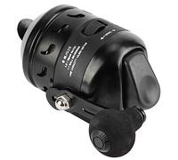 Gucagle Black Casting Spinning Reel Inner Line Shooting Fish Wheel Closed Fishing Reel Smooth Winding Releasing High Line Capacity Lightweight Portable Metal Fishing Reel for Sea