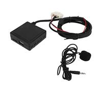 Gucagle Car Bluetooth Adapter Portable Aux Input Hands Free Calls Noise Reduction Replacement for 3 6 M3 M6 Pentium B70 5 2 MX5 RX8 2006 and Up Models