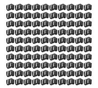 Gucagle DC Power Socket Female Jack Connector 100PCS 5.5 x 2.1MM Lightweight Panel Mount Plug Adapter Terminals for Household Electrical Appliances Plastic Material Durable and Sturdy