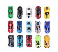 Gucagle Diecast Racing Cars Toys 15Pcs Alloy Mini Race Car Set Pull Back Vehicles for Kids Educational Play Lightweight Durable Anti Fall Anti Collision Fun Gift for Birthday Party