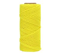 Gucagle Diving Reel Line Replacement Wearproof Underwater Finger Spool Reel Round Line Fluorescent Yellow for Professional Divers and Beginners Exploring Coral Reefs Caves Shipwrecks (46 Meters)