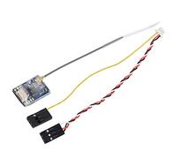 Gucagle Flysky FS A8S 2.4G 8CH Mini Receiver Compact Lightweight High Sensitivity PPM iBUS SBUS Output Compatible with Multi Rotor Aircraft Drones RC Models Black 20x15x7mm