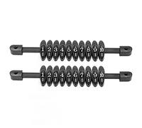 Gucagle Foosball Score Counter Universal Table Football Scoring Unit Plastic Safe Strong Lightweight Durable Easy Install Disassemble Ergonomic Design 10 Numbers 2 Counters Set for