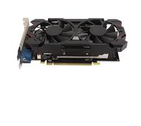 Gucagle Gaming Graphics Card GDDR5 4GB 128BIT Dual Fan Desktop Computer Graphics Card with GTX650TI 768SP Core for Office and Gaming for Home Entertainment Metal Black