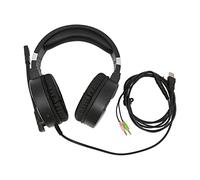 Gucagle Gaming Headset with 7.1 Virtual Surround Sound | Enjoy immersive spatial audio and clear chat with the noise cancelling mic on this PC gaming headset featuring RGB lighting