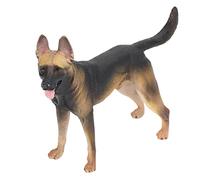 Gucagle German Shepherd Dog Figure High Simulation Dog Model Early Educational Toy for Children Office Decoration Bedroom Decor PVC Material