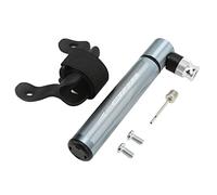 Gucagle Mini Pump Portable Bike Tire Inflator Hand Pump for Road Mountain Bikes with French Integrated Valve CNC Aluminum Alloy Lightweight Compact 5.0in 7.9in Extended (Ti Color)