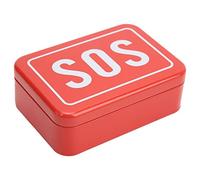 Gucagle Mini SOS Survival Iron Box Portable Durable Multi Functional Emergency Tool Storage Case for Outdoor Camping Hiking Travel Home Car