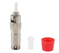 Gucagle Optical Fiber Adapter Connector ST Male to FC Female Coupler Converter High Performance Carrier Grade for Telecom Networks ABS Ceramic Stainless Steel