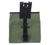 Gucagle Outdoor Foraging Bag Durable Lightweight Oxford Cloth Fruit Picking Waist Hanging Pouch for Mushroom Gardening Tools 21.5x21cm (OD Green)