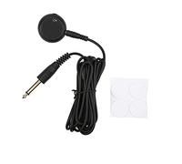Gucagle Piezo Pickup Transducer Microphone for Acoustic Guitar Violin Ukelele with 6.35mm Output Plug 3 Meter Cable Black