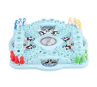 Gucagle Pop N Drop Penguins Board Game Fun Family Interactive Dice Game for Kids Adults Strategy Toy Safe Plastic Material Colorful Penguins 25.3x25.3x3.5cm