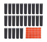 Gucagle Premium ABS Coin Storage Tubes Secure Holders for 50 Coins Organize Protect Collectors Set of 25 Damp Proof Design (Penny)