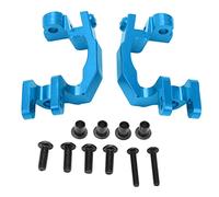 Gucagle RC C Hubs CNC Aluminum Alloy Rear Hubs High Precision Lightweight Durable Steering Block Knuckles for 1/10 RC Cars Typhon Senton Big Rock (Blue)