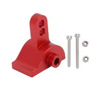 Gucagle RC Rear Axle Link Alloy Metal High Strength Rear Anti Squat Mount for SCX10 III AR45P LCG 1/10 Scale RC Crawler Car Upgrade Parts CNC Machined Durable Off Road Accessories (Red)