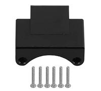 Gucagle RC Rear Axle Truss CNC Machined Rustproof Aluminum Alloy Upgrade Part for 1/24 Scale Axial SCX24 C10 JLU Models (Black)