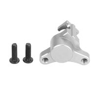 Gucagle RC Rear Brake Caliper Professional Replacement Aluminum Alloy High Performance Rear Brake Caliper for LOSI Promoto MX 1/4 Electric Motorcycle Durable Upgrade Part (Silver)