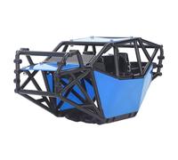 Gucagle RC Roll Cage Body Sturdy Plastic Crawler Shell Durable Protection Frame for Axial SCX10 SCX10 II RC Climbing Car Accessories 1 Piece (Blue)