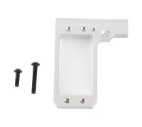 Gucagle RC Servo Mount 4 Link Adapter Aluminum Alloy Low Center Upgrade Parts Precise Control Steering Accuracy Enhanced Durability for Phoenix F10 VP 1/10 Scale Model Car (Silver)