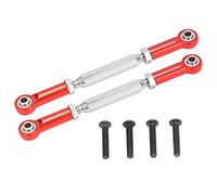 Gucagle Rear Sway Bar Arms Aluminum Alloy Durable AntiRoll Bars with Screws for 1/7 Remote Control Car Replacement Parts Lightweight High Strength 3.5in Length 2pcs Set (Red)