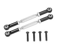 Gucagle Rear Sway Bar Arms Aluminum Alloy Durable AntiRoll Bars with Screws for 1/7 Remote Control Car Replacement Parts Lightweight High Strength 3.5in Length 2pcs Set (Black)