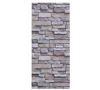 Gucagle Self Adhesive Wallpaper Brick Pattern Peel Stick Wallpaper Wall Stickers 3D Realistic Brick Design PVC Material Easy to Install No Glue Needed for Living Room Kitchen Office