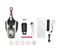 Gucagle Spider Web Launcher Toy Luminous Rechargeable Spring Activated 2 Meter Launch for Kids and Adults ABS Material with Suction Cups Magnets and USB Cable