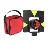 Gucagle Surveying Prism High Precision 64mm Effective Diameter K9 Glass Copper Coated Total Station Land Surveying Prism for Subways Railway Tunnel Dam Steep Slope