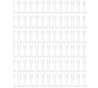 Gucagle Tomato Hooks Vegetable Truss Hooks High Toughness Durable Plastic Support Clips for Greenhouse Gardening 150Pcs 3.7in