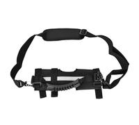 Gucagle Universal Scooter Hand Carrier Handle Strap Belt Durable Wide Soft Comfortable Design Labor Saving Carrying Tool for Scooters Folding Shopping Metro Airport Black 27cm