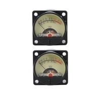 Gucagle VU Meter Driver Board 2PCS with Adjustable Backlight | This DB meter sound level tester includes 2 VU meters and 1 driver board for home audio car audio DIY projects