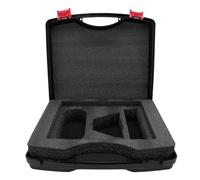 Gucagle Water Resistant Satellite Hard Travel Case Durable ABS Material Storage for Adapter Cable Kickstand Power Supply Accessories Outdoor Camping Car RV Boat Trips 40x35x9.8cm