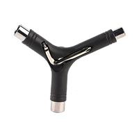 Gucagle Y Type Multipurpose Five Functions Alloy Steel Wrench Professional Skateboard Tool Lightweight Portable Durable for Skateboard Maintenance Black Skyblue 166g (Black)