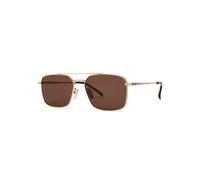 Gucci Aviator-style Sunglasses - Gold - One Size