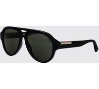 GUCCI Aviator Sunglasses in Acetate with Double Bridge and UVA/UVB Lenses - Size: 55 - male