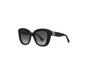 Gucci Black Oversized Cat-eye Sunglasses, Sunglasses, Black, Oversized