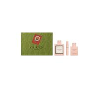 Gucci Bloom Perfume for Women - 3-Piece Gift Set with EDP Spray, Body Lotion & Fragrance Rollerball Collection