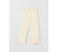GUCCI Boy's High-Waisted 5-Pocket Regular Fit Jeans in Pure Cotton with Cuffs - Size: 10 - male