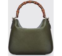 GUCCI Diana Mini Grained Leather Bag with Bamboo Handle and GG Logo - Size: OS - female