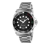 Gucci Dive XL Stainless Steel Black Dial Bracelet Watch YA136208A