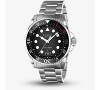 Gucci Dive XL Stainless Steel Black Dial Bracelet Watch YA136208A