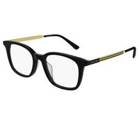 Gucci Eyeglasses GG0831OA 001 0831O Black & Gold Brille Frames Glasses 52-18-145