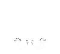 Gucci Eyewear oval-frame glasses - Silver 54