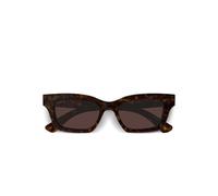 Gucci Eyewear rectangle-frame sunglasses - Brown 51