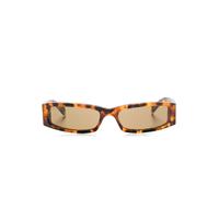 Gucci Eyewear rectangle-frame sunglasses - Brown 58