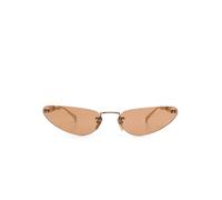 Gucci Eyewear rimless sunglasses - Gold 63
