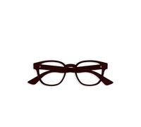 Gucci Eyewear round-frame glasses - Red 49