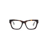 Gucci Eyewear square-frame glasses - Brown 52